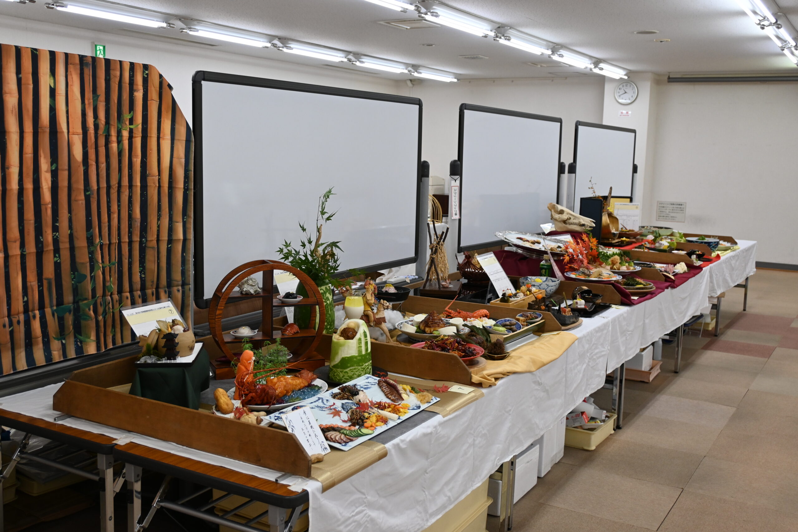 料理コンクール風景